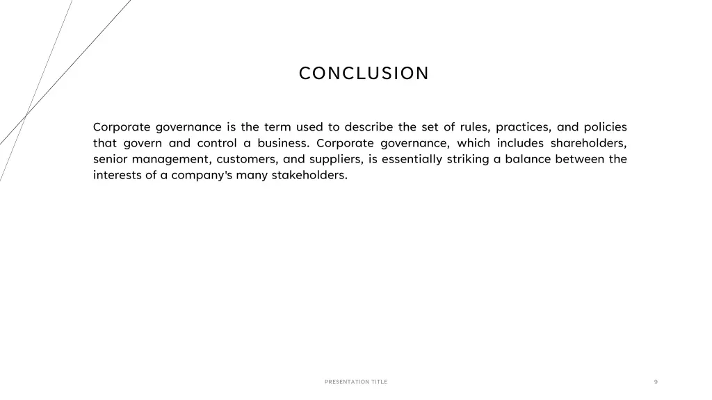 conclusion