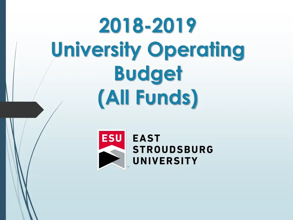 2018 2019 university operating budget all funds