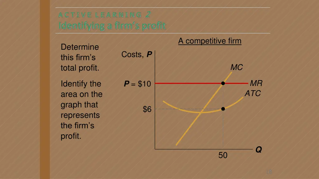 a c t i v e l e a r n i n g 2 identifying a firm