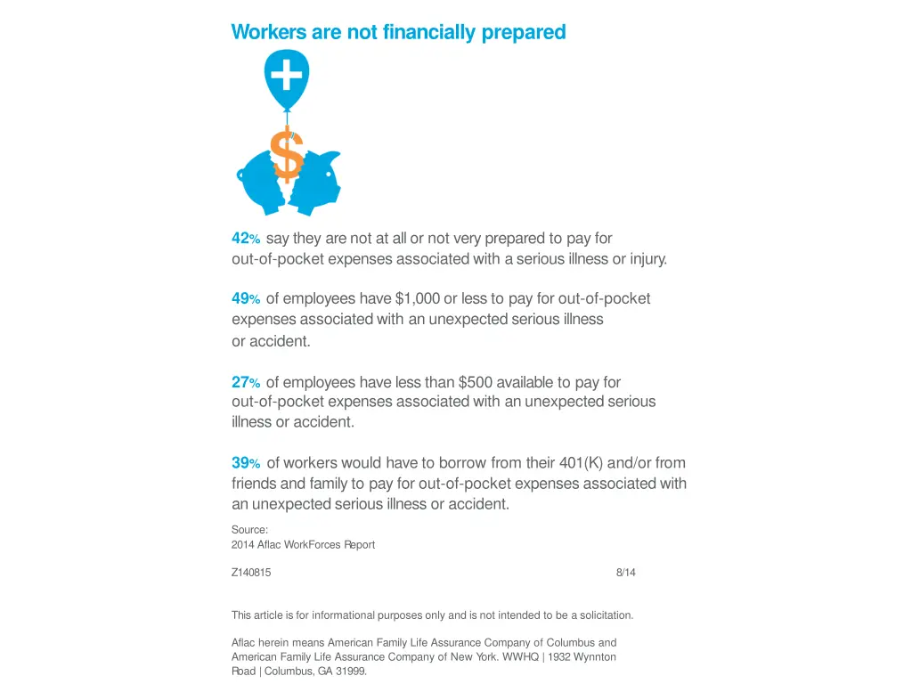 workers are not financially prepared 1