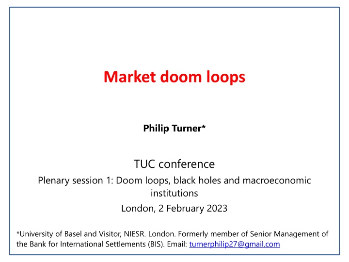 market doom loops