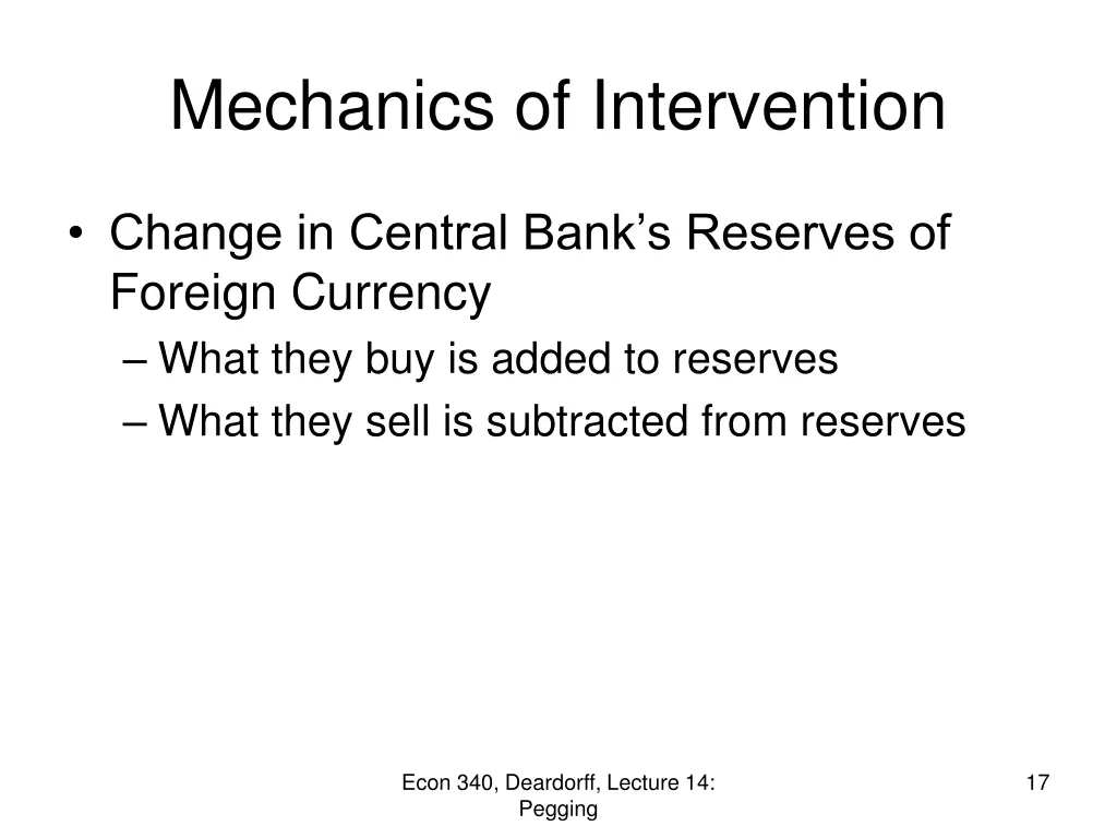 mechanics of intervention 1