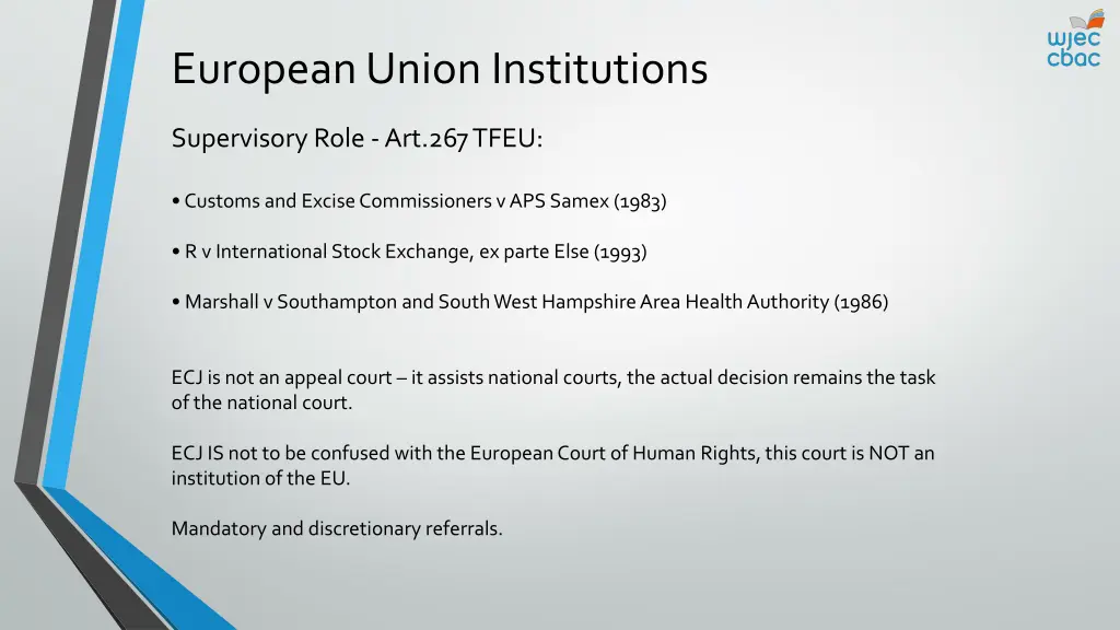 european union institutions 9