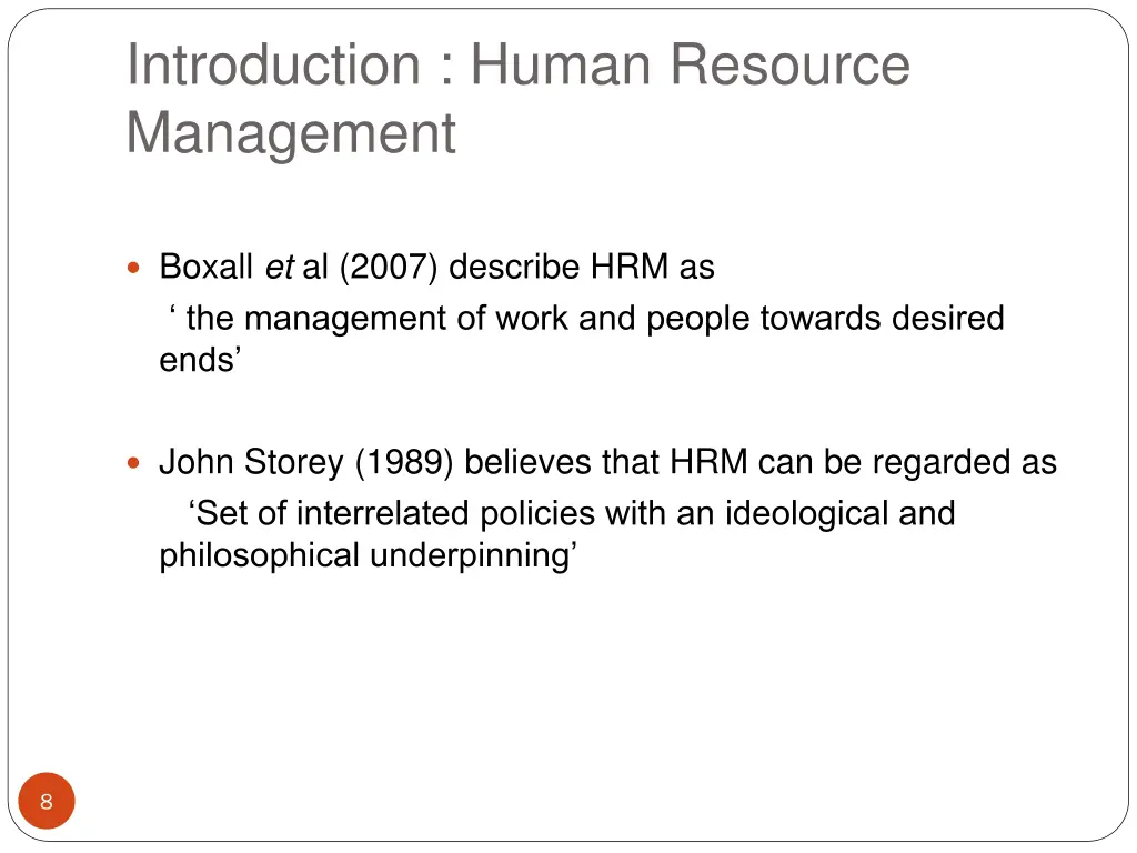 introduction human resource management 1