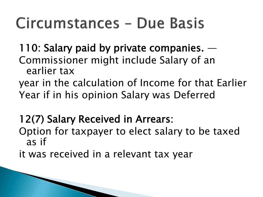 110 salary commissioner might include salary