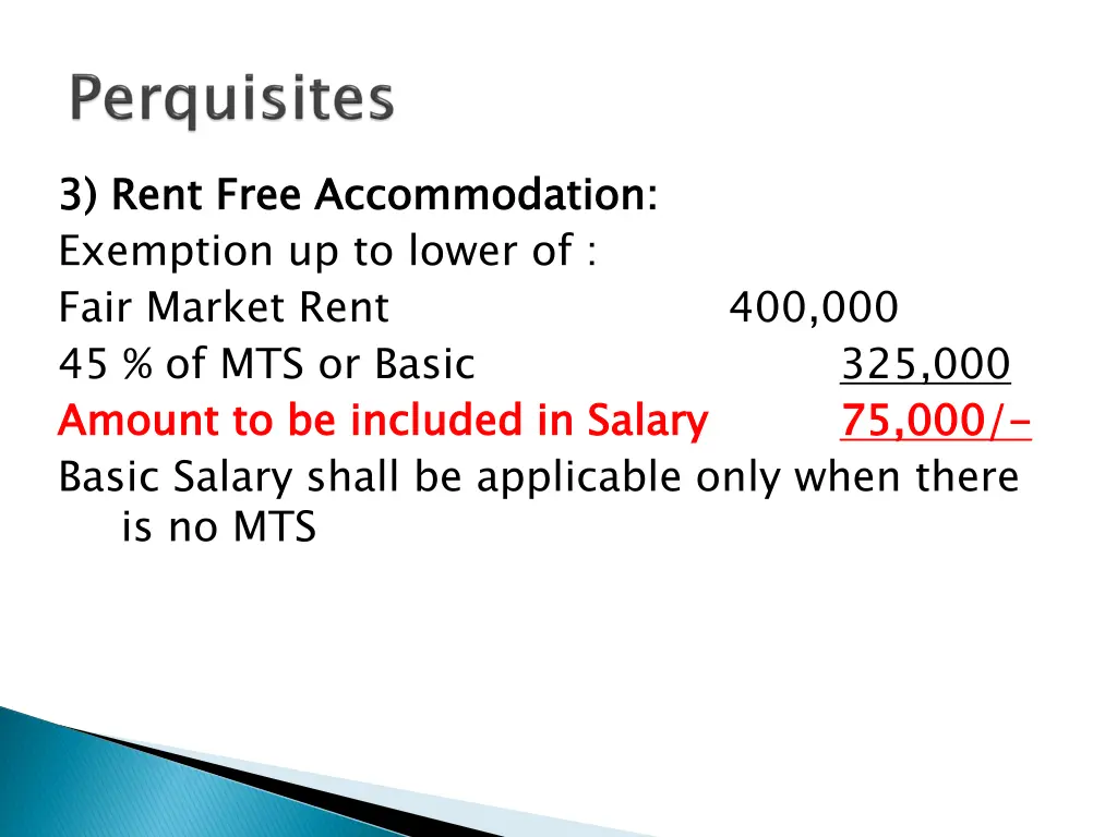 3 3 rent free accommodation exemption up to lower