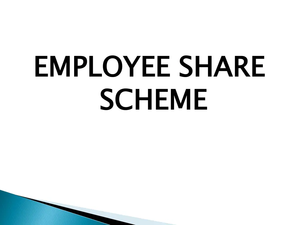 employee share scheme