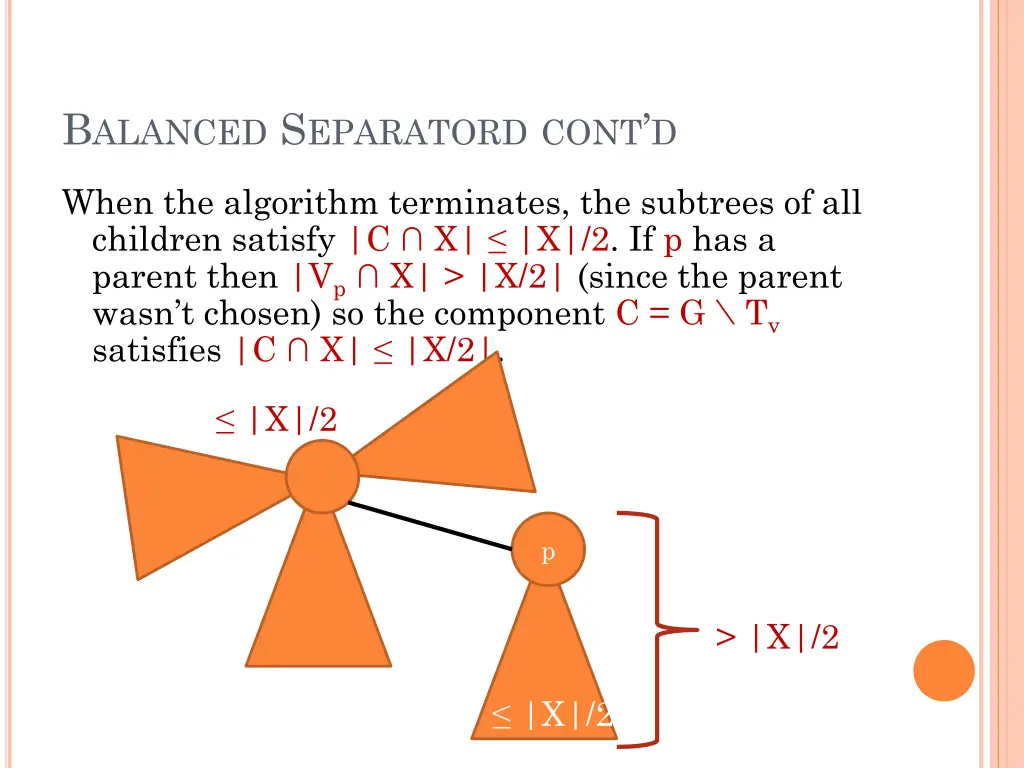 b alanced s eparatord cont d