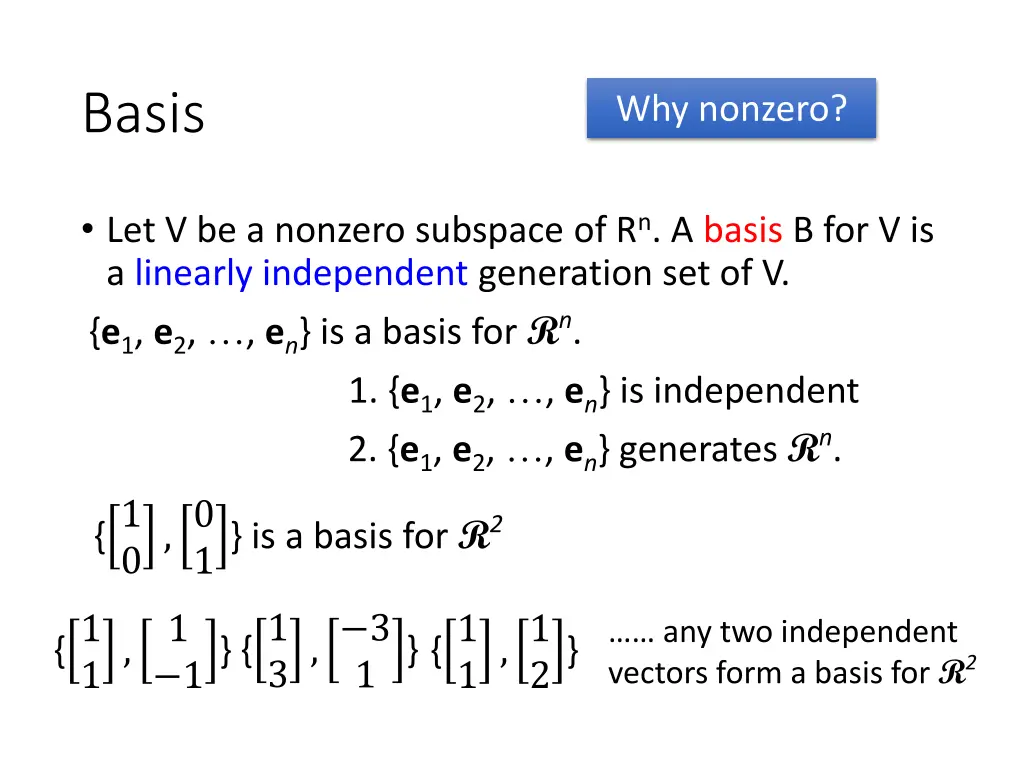 basis