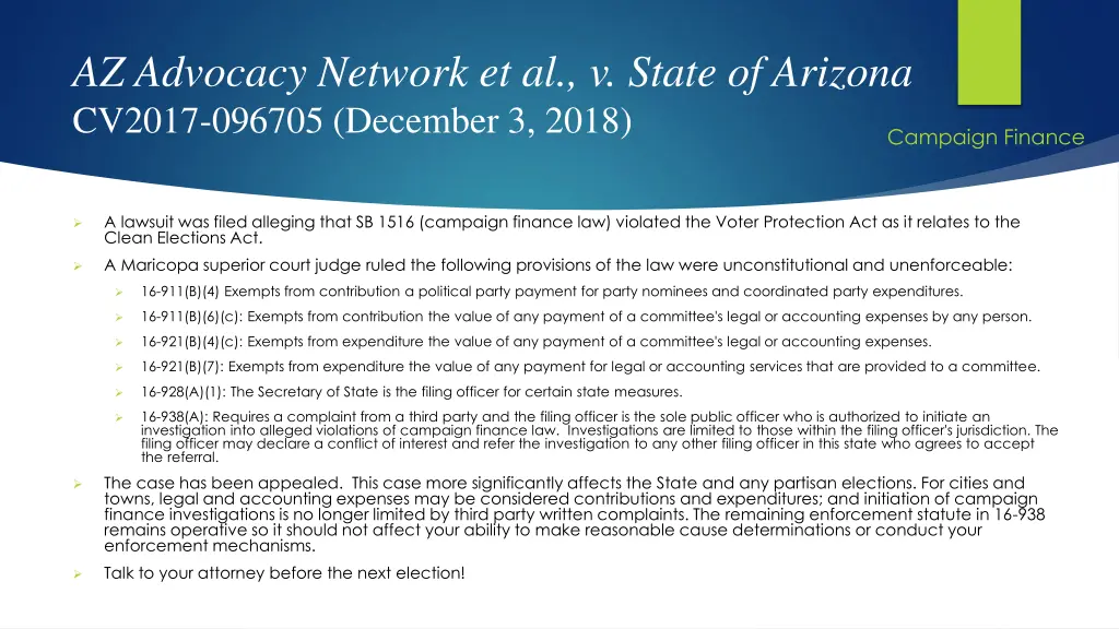 az advocacy network et al v state of arizona
