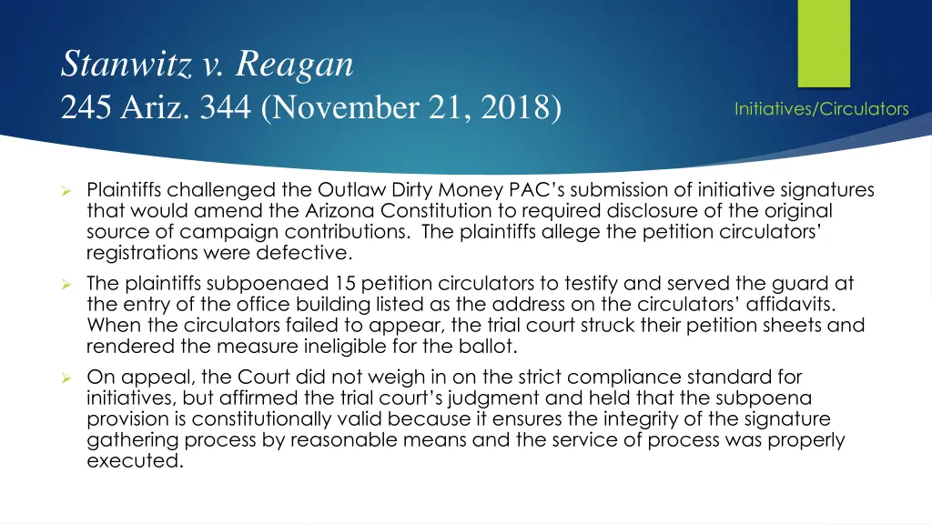 stanwitz v reagan 245 ariz 344 november 21 2018
