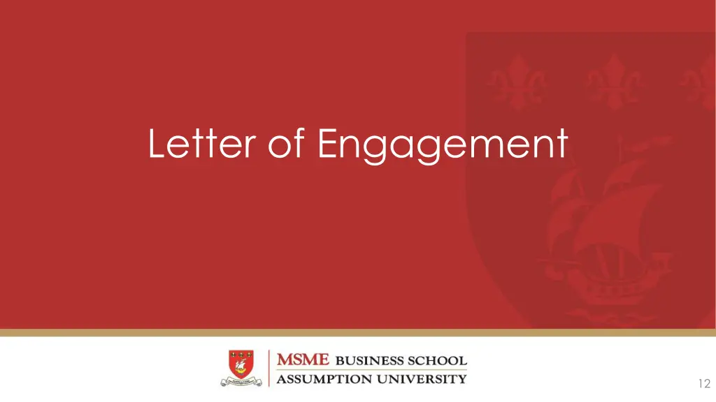 letter of engagement