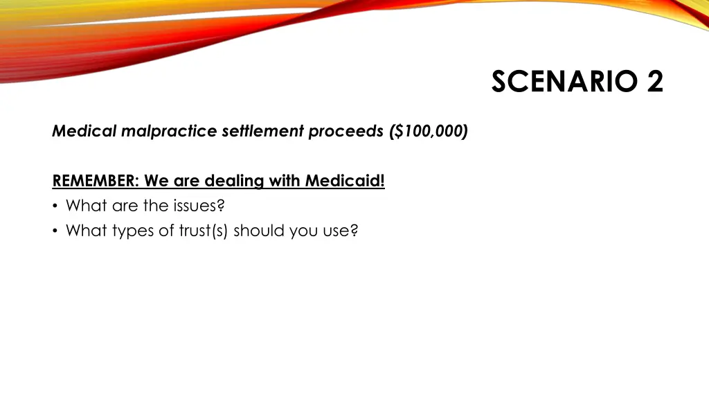 scenario 2