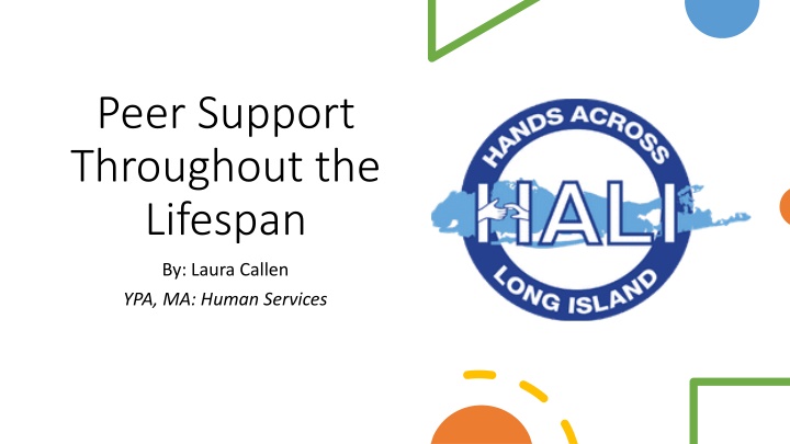 peer support throughout the lifespan