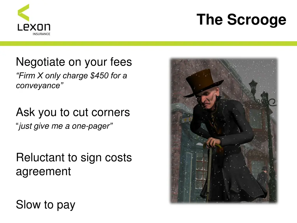 the scrooge