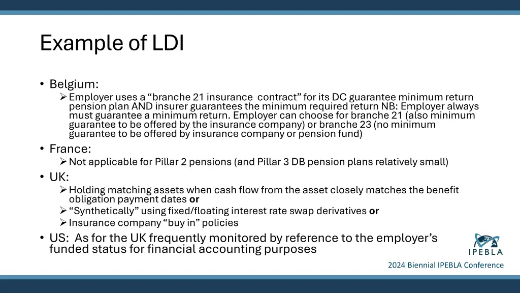 example of ldi