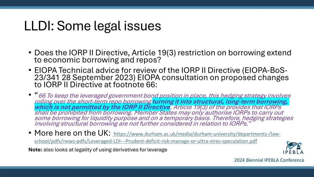 lldi some legal issues 1