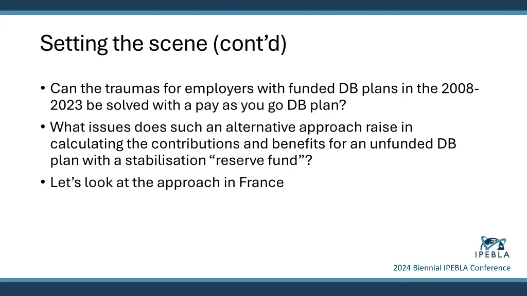 setting the scene cont d 1
