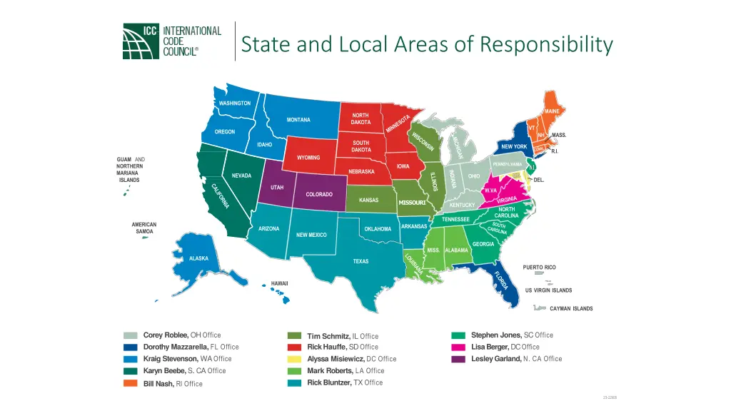 state and local areas of responsibility