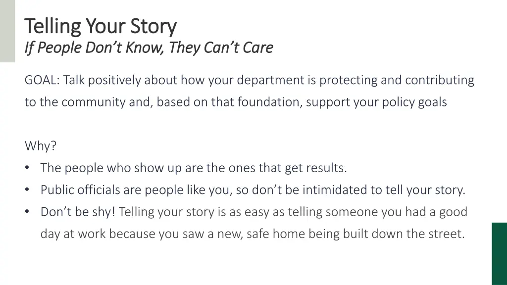 telling your story telling your story if people