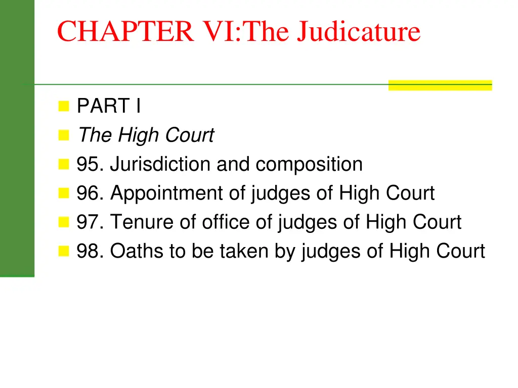 chapter vi the judicature
