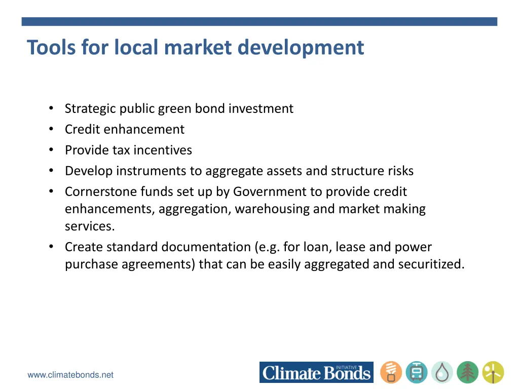 tools for local market development
