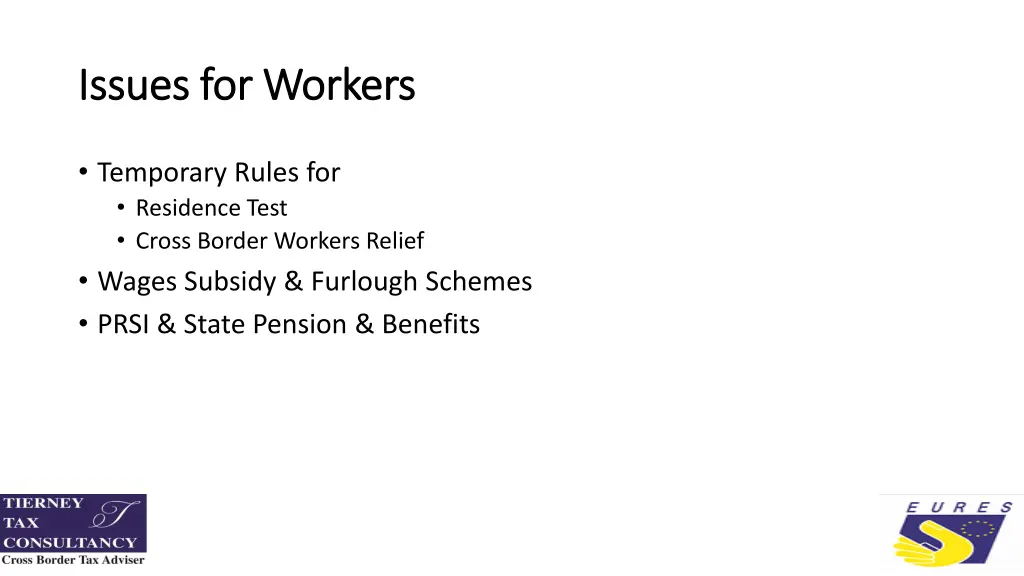 issues for workers issues for workers