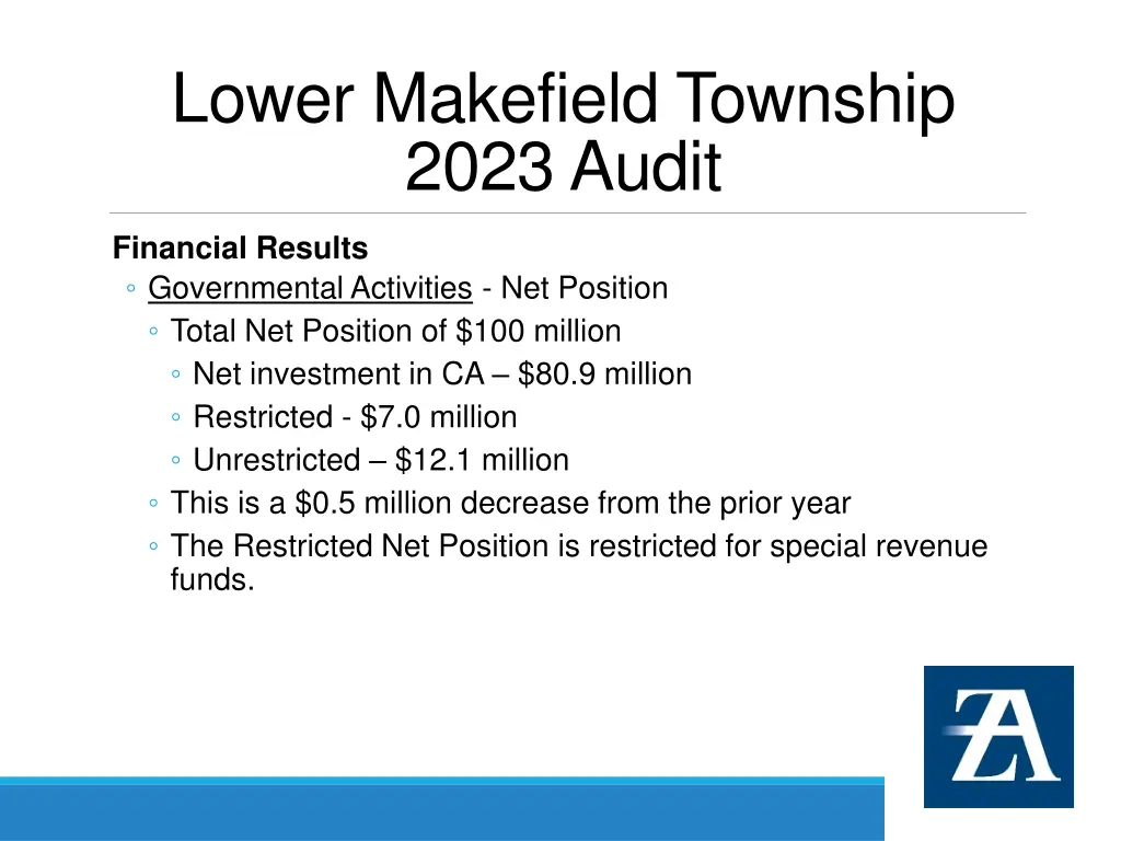 lower makefield township 2023 audit 1