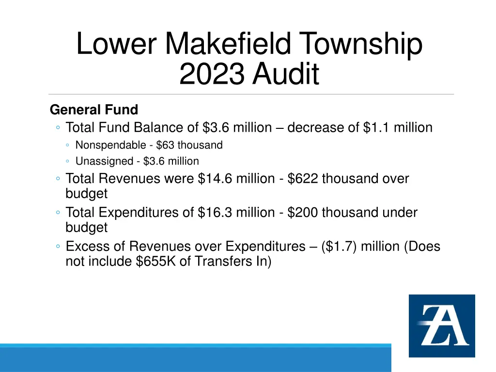 lower makefield township 2023 audit 3