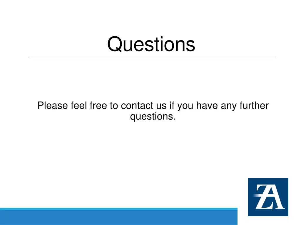 questions