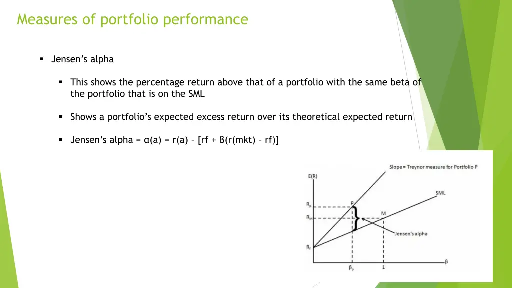 measures of portfolio performance 1