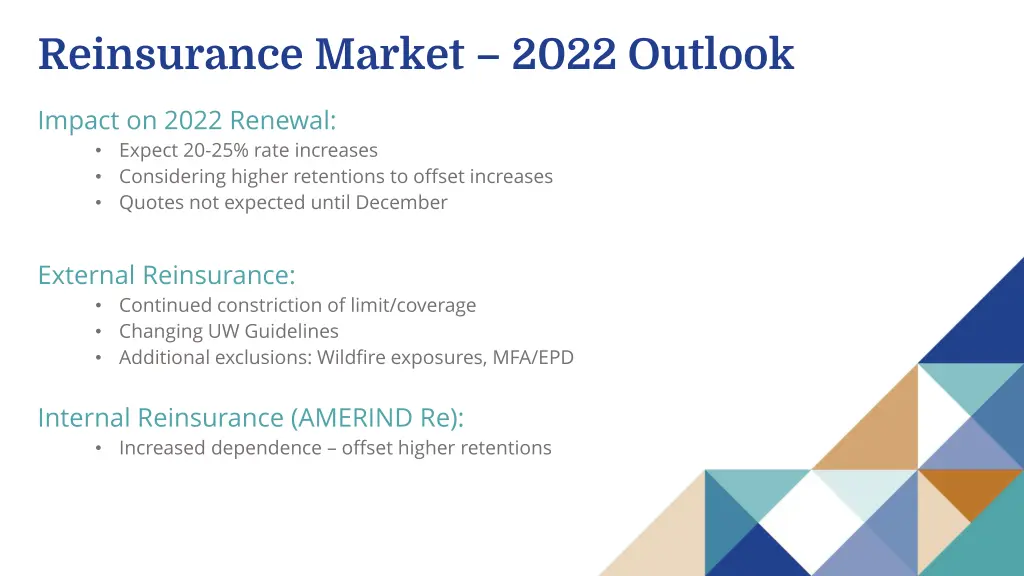 reinsurance market 2022 outlook