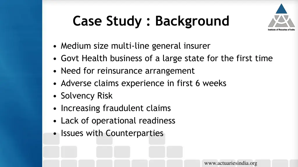 case study background