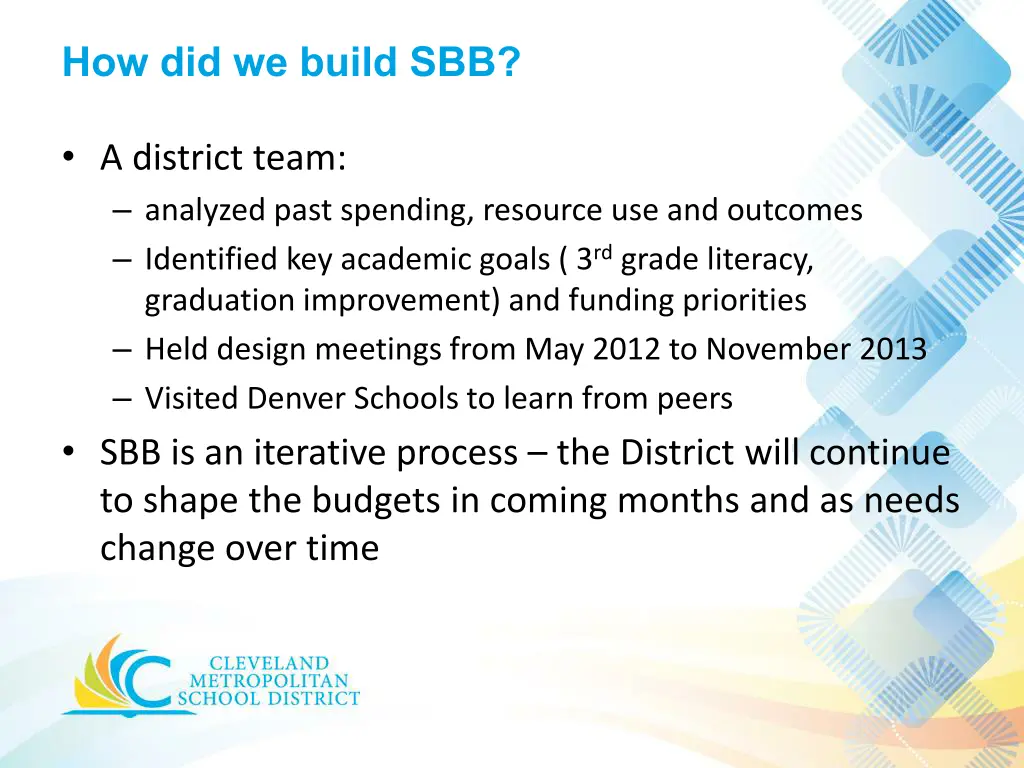 how did we build sbb