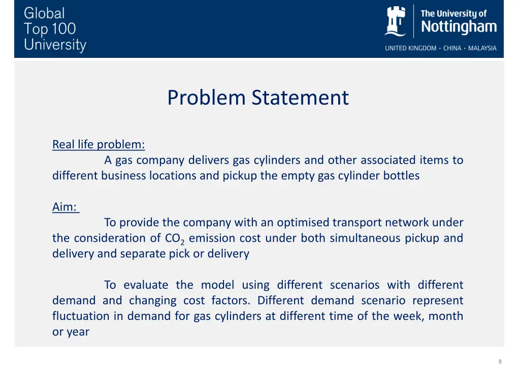 problem statement
