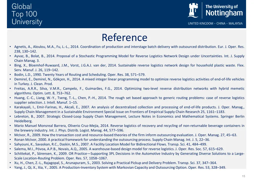 reference