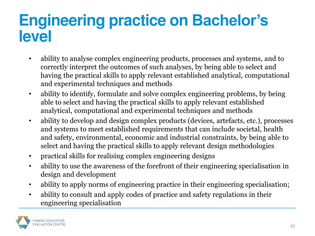 engineering practice on bachelor s level