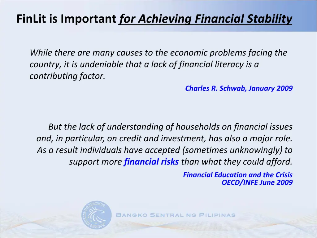 finlit is important for achieving financial