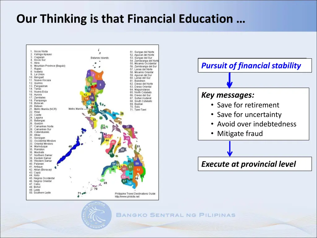 our thinking is that financial education 2