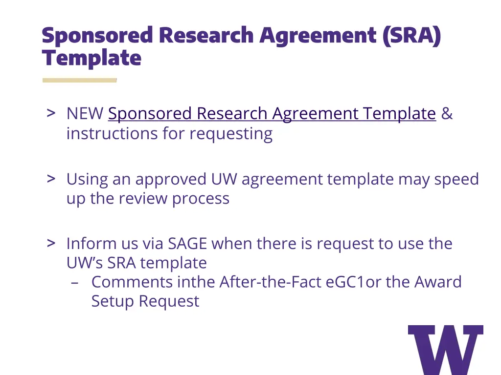 sponsored research agreement sra template