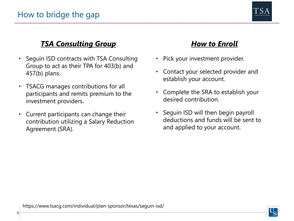 how to bridge the gap