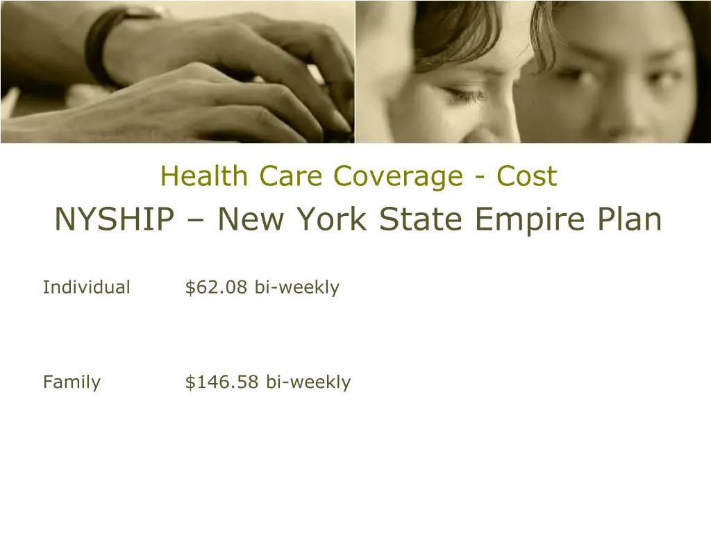 health care coverage cost nyship new york state