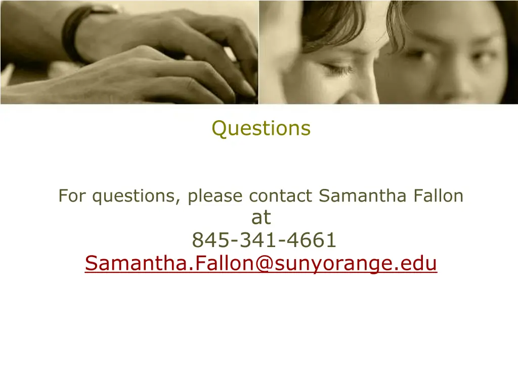 questions