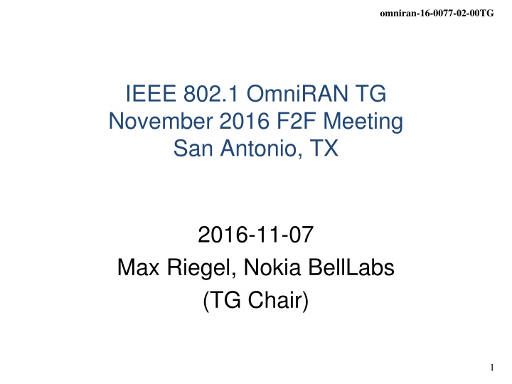 omniran 16 0077 02 00tg