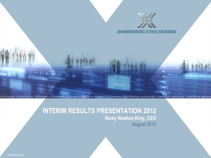 interim results presentation 2012
