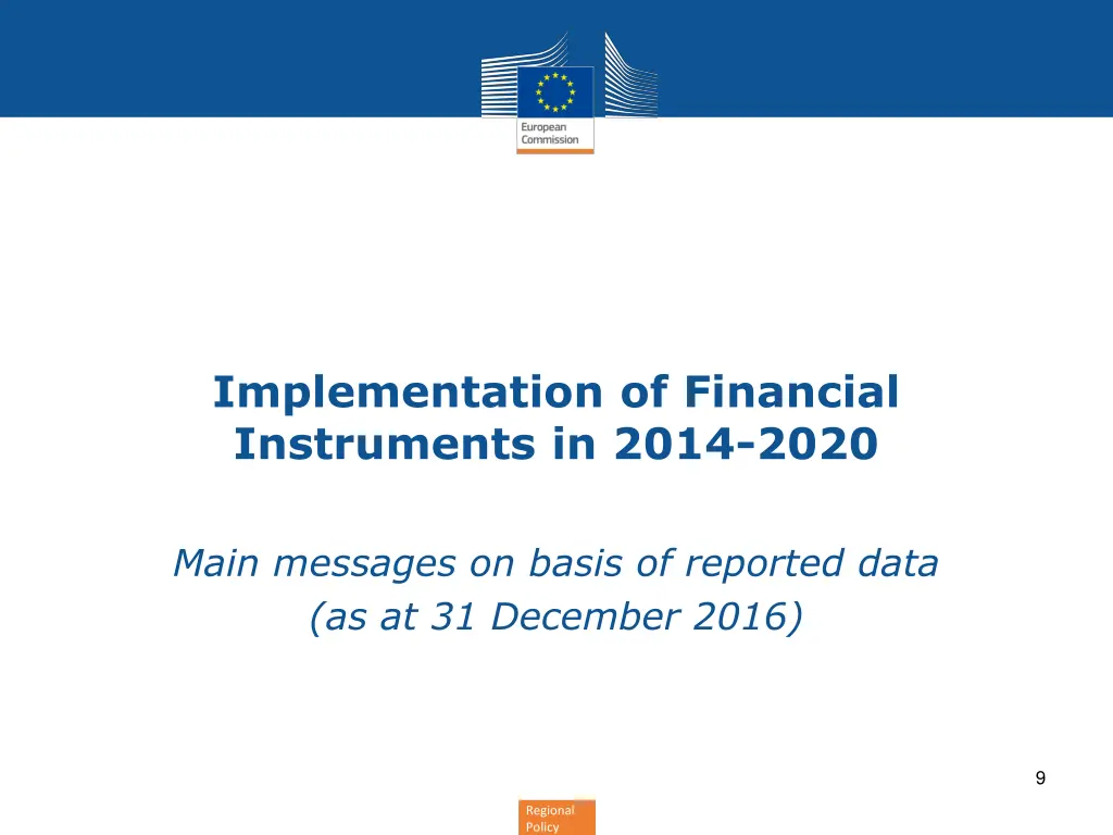 implementation of financial instruments in 2014