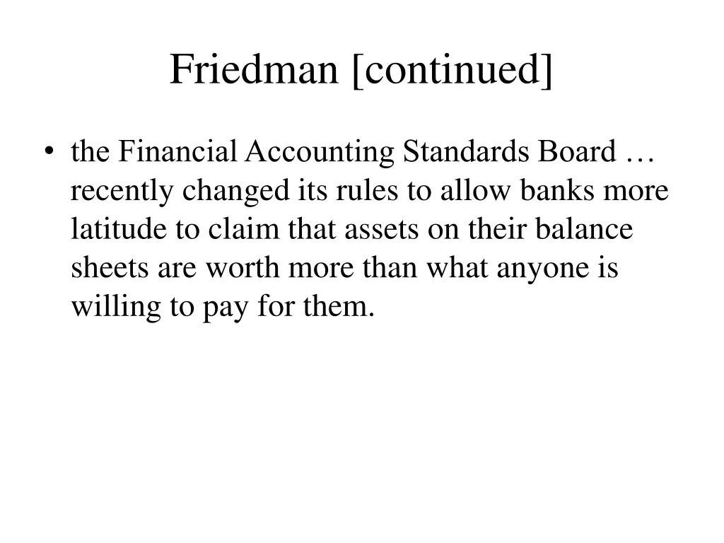 friedman continued 1