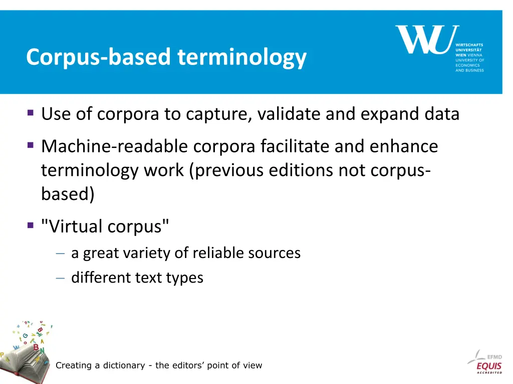 corpus based terminology