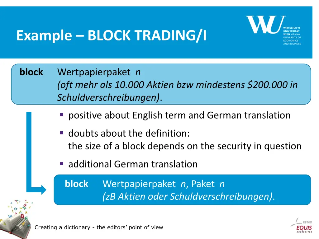 example block trading i