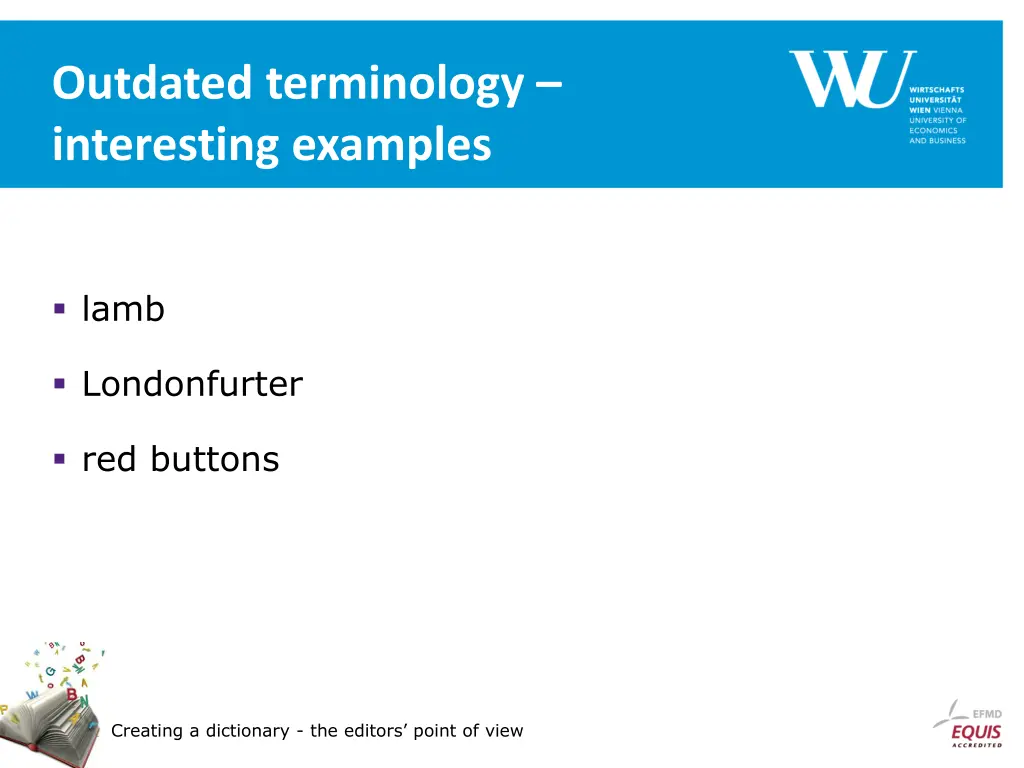 outdated terminology interesting examples